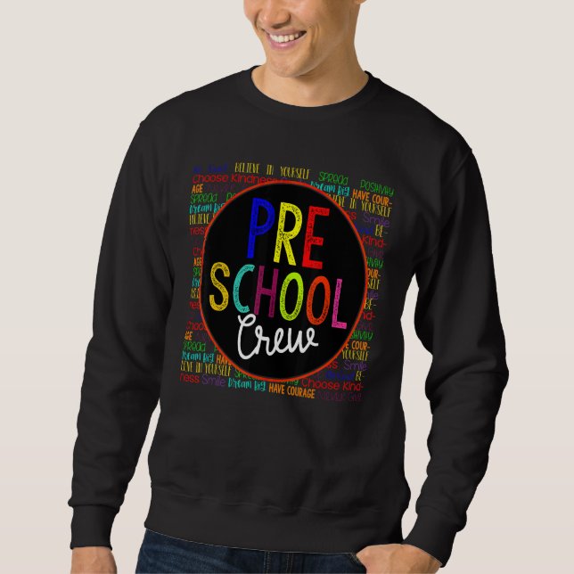 Moletom Pré-escola volta às aulas (Frente)