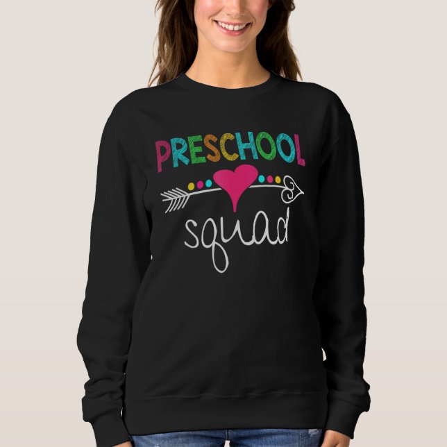 Moletom Pré-Escolar Equipe de Estudantes de Pré-Escolas (Frente)