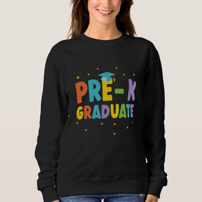 Moletom Pre K Graduate Cute Pre Kindergarten Pk Kids (Frente)