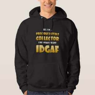 Moletom Precioso Metals Collector Stack Dourado Silver Cob