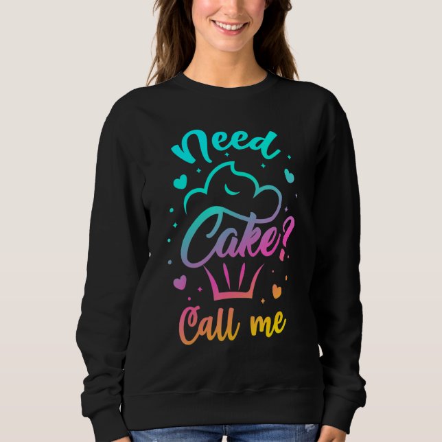 Moletom Preciso de Cupcake Me Ligue - Fazendo Cupcake Dive (Frente)