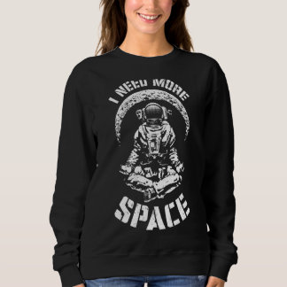 Moletom Preciso De Mais Astronauta Espacial Para Retro Sci