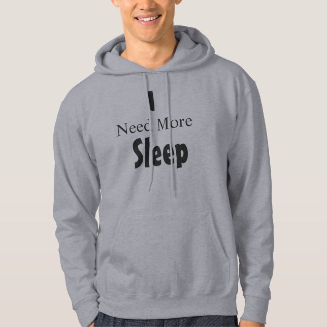 Moletom "Preciso De Mais Sono" (Frente)