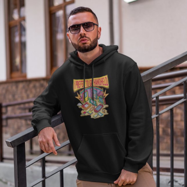 Moletom Preferência de mão - Jogo de vídeo retrô (Criador carregado)