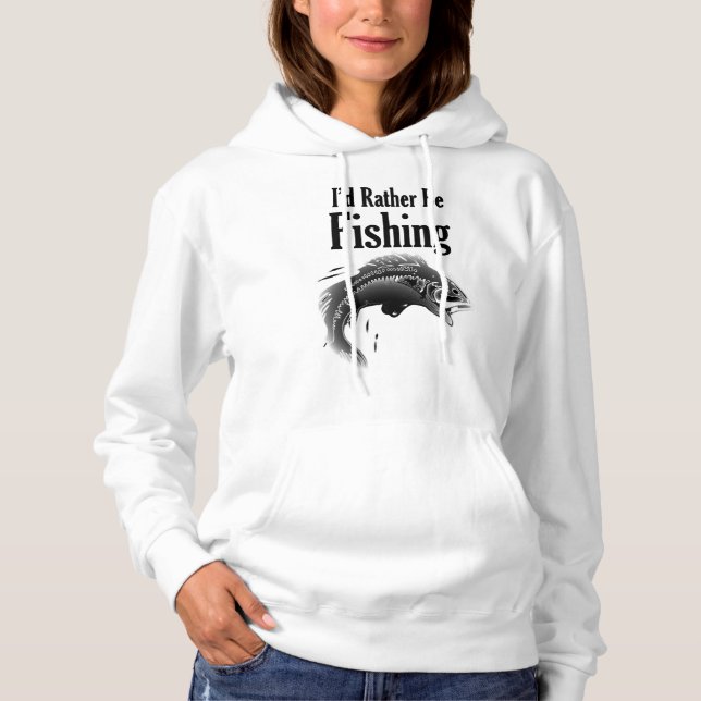 Moletom preferencialmente de pesca ser peixe (Frente)