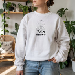 Moletom Pregnant First Mothers Day baby 