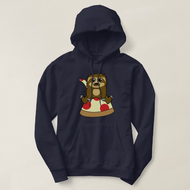 Moletom Preguiça da pizza (Frente do Design)