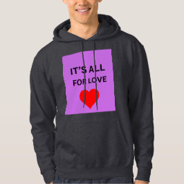 Moletom premium tudo pelo amor