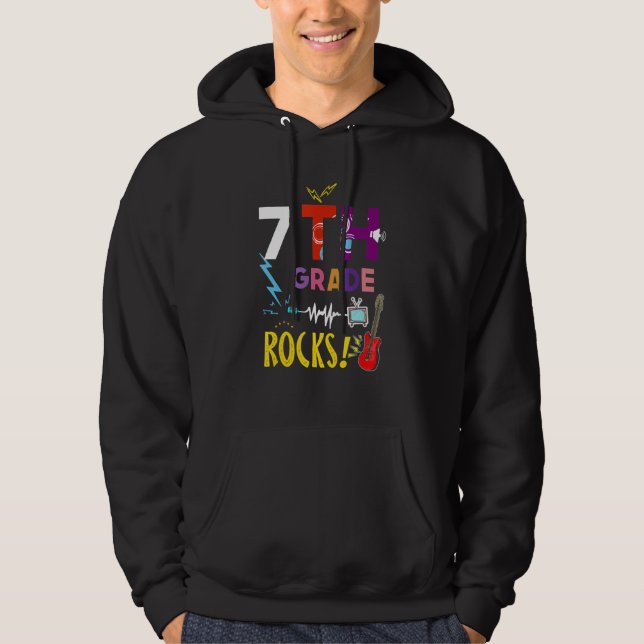 Moletom Preparado Para Jogar De Volta O 7 7º Jovens Profes (Frente)