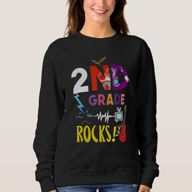 Moletom Preparado Para O segundo Segundo Jovens Professore (Frente)