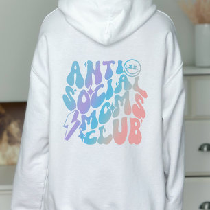 Moletom Presente da Moda para Clube de Mães Anti-Sociais