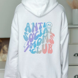 Moletom Presente da Moda para Clube de Mães Anti-Sociais