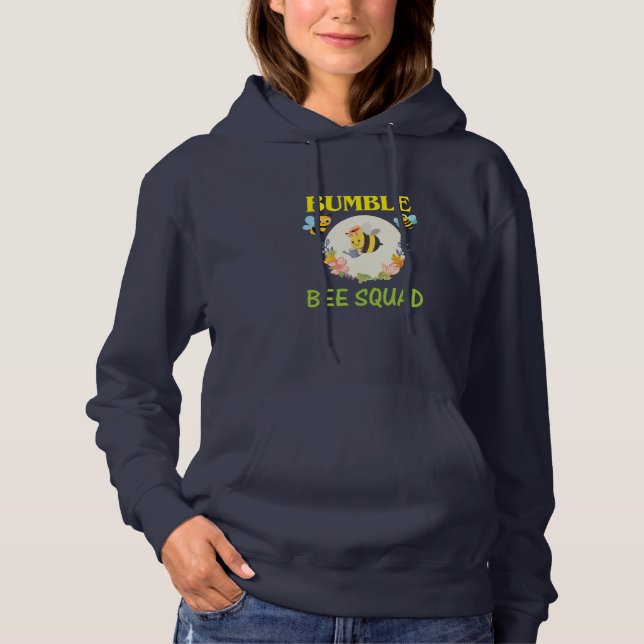 Moletom Presente de apicultor | Bumble Bee Squad (Frente)