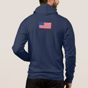 Moletom Presente de Casaco Personalizado com Bandeira Amer