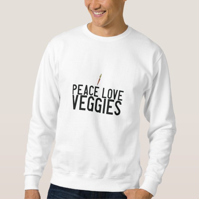 Moletom Presente de Cenoura Vegana (Frente)