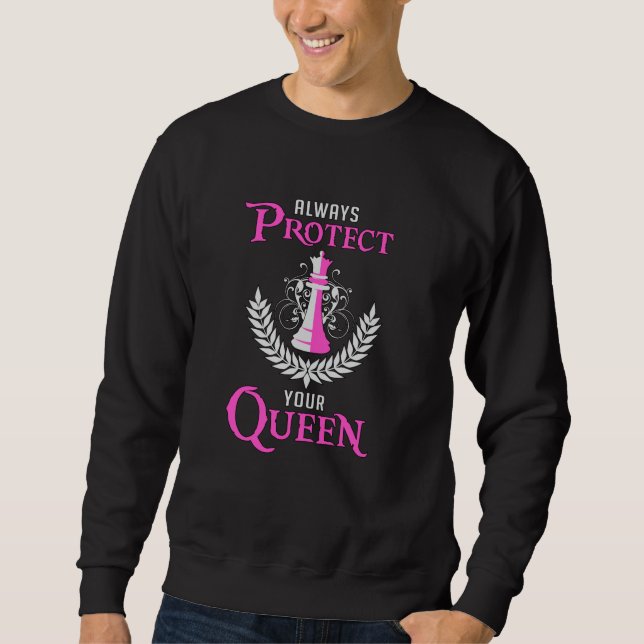 Moletom Presente de Conselho do Xadrez Conselho Queen Ches (Frente)