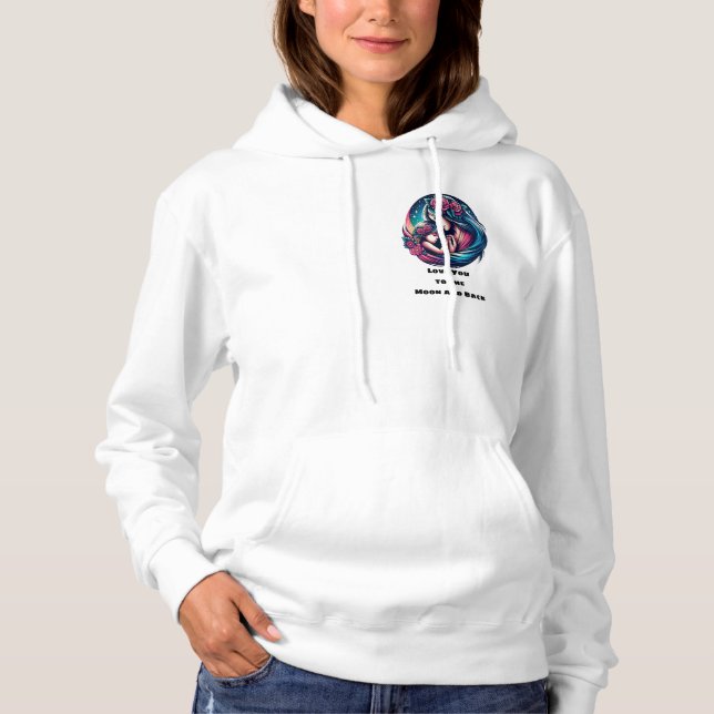 Moletom Presente de Dia de as mães Cozy e Heartsense (Frente)