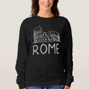 Moletom Presente de souvenir na cidade de Roma para homens