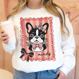 Moletom Presente Desenhado à Mão para Dono de Bulldog Fran