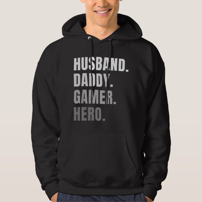 Moletom Presente Divertido Marido Pai Gamer Jogos (Frente)