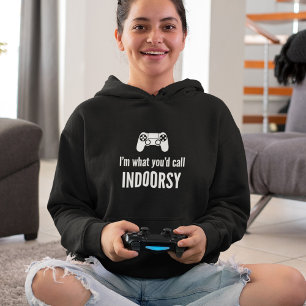 Moletom Presente Divertido para Gamer Humor de Introvert
