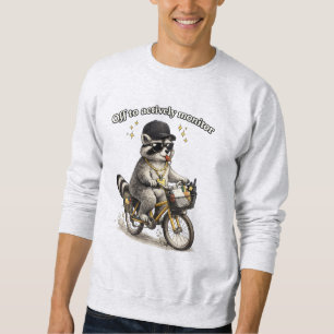 Moletom Presente Divertido para Professor Mapache Apreciaç