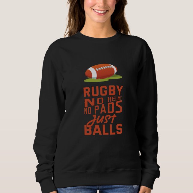 Moletom Presente do Esporte de Rugby (Frente)