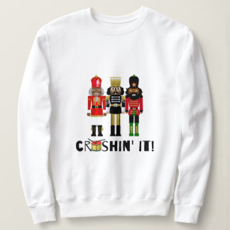 Moletom Presente do Quebra-Nozes Negro "Crushin' It"