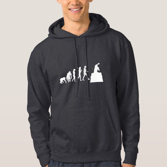 Moletom Presente encapuçado de Pong do sibilo da camisola (Frente)