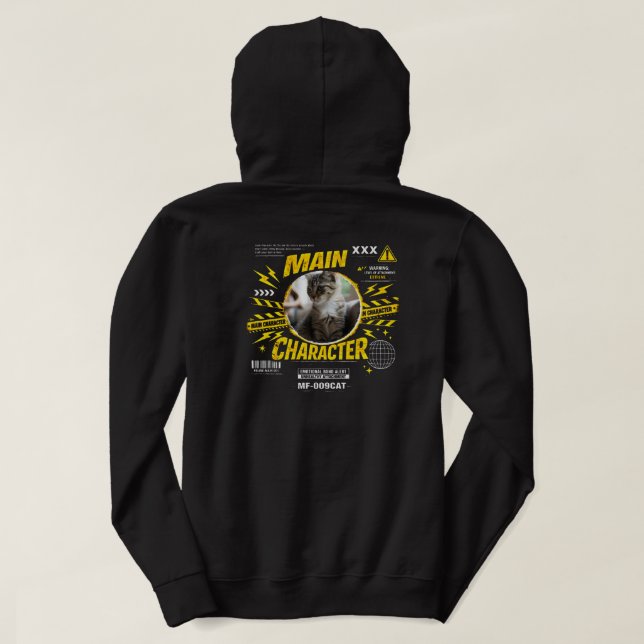 Moletom Presente Engraçado Personalizado para Amante de Ga (Verso do Design)