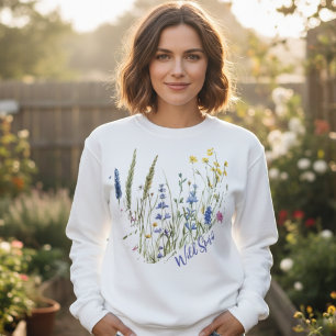 Moletom Presente Estético Floral Espírito Selvagem – Para