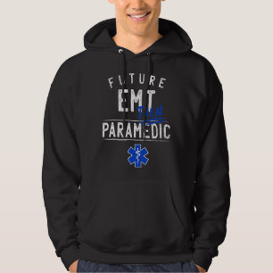 Moletom Presente Futuro EMT e Depois Paramédico Respondedo