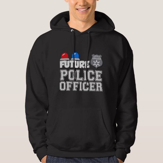 Moletom Presente Infantil para Futuro Policial (Frente)