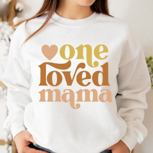 Moletom Presente moderno de Dia de as mães de mamãe amada