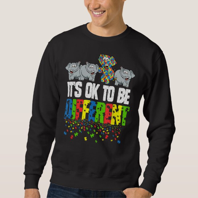 Moletom Presente no Dia da Consciência do Autismo, Tudo be (Frente)