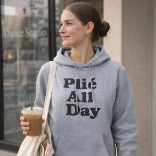 Moletom Presente para Dançarino de Ballet Citação Retro Fr