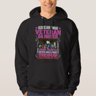 Moletom Presente para Filha de Veterano Orgulhoso da Guerr