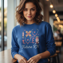 Moletom Presente para Futuro Enfermeiro Registrado Estudan