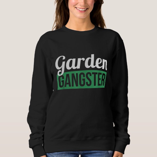 Moletom Presente para Gardener 'Gangster Jardim' (Frente)