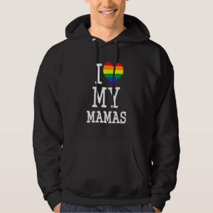 Moletom Presente Para Roupas De Bebê Gay Mães Eu Amo Minha