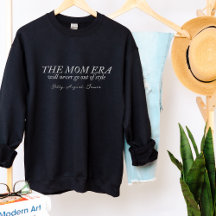 Presente personalizado de nome da mãe era Sweater