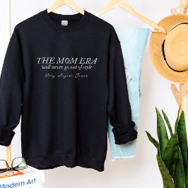 Moletom Presente personalizado de nome da mãe era Sweater