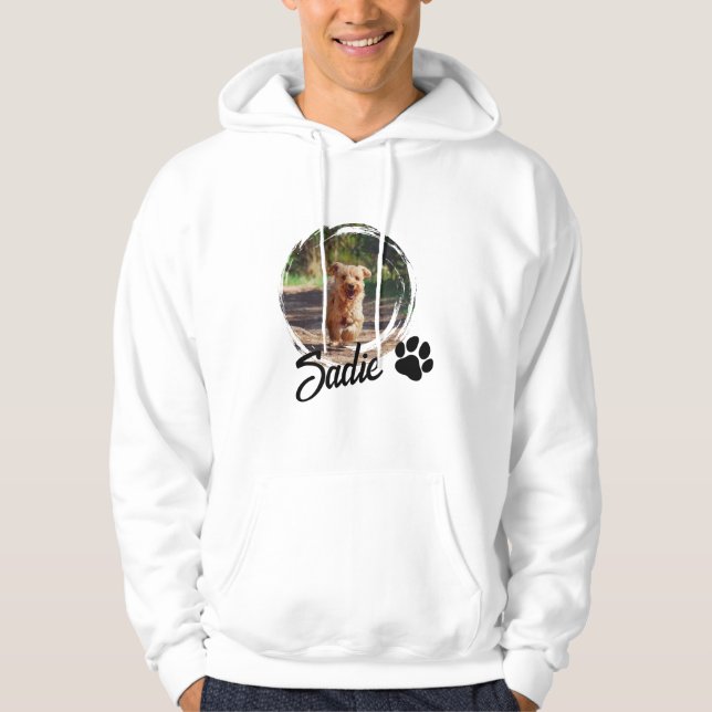 Moletom Presente Personalizado para Amantes de Cães - Foto (Frente)