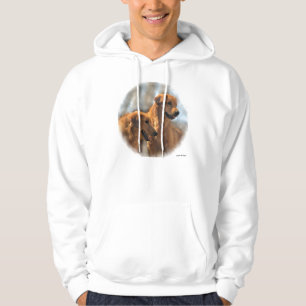 Moletom Presentes da arte do golden retriever