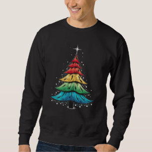 Moletom Presentes de Árvore de Natal do Orgulho LGBTQ Gay