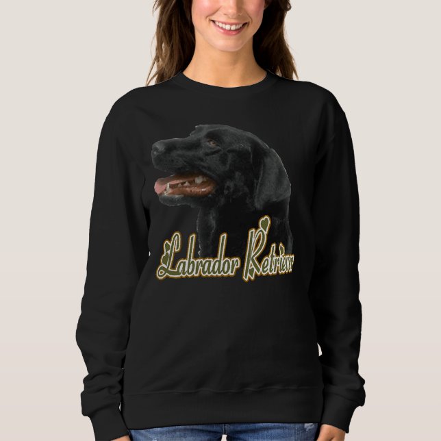 Moletom Presentes de Cachorro do Labrador Retriever (Frente)