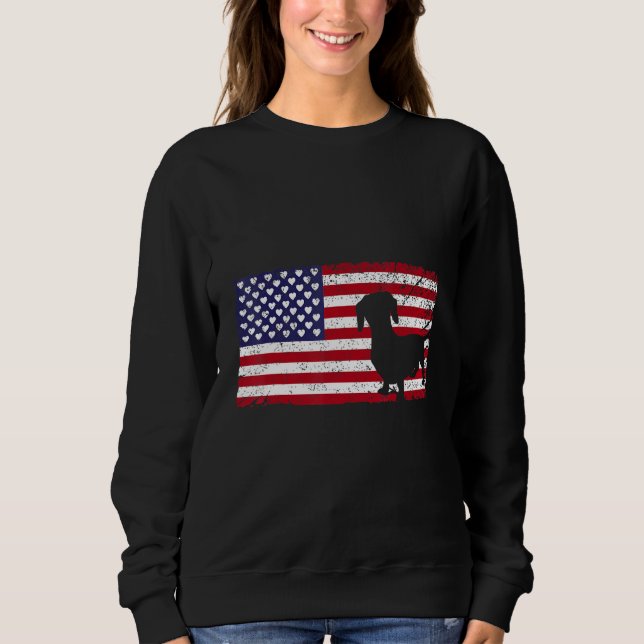 Moletom Presentes de Dachshund para Mulheres Cachorro Sals (Frente)