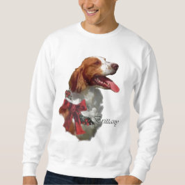 Moletom Presentes de Natal Brittany Spaniel