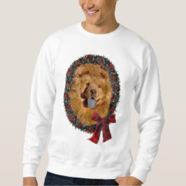 Moletom Presentes de Natal Chow Chow