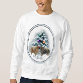 Moletom Presentes de Natal da Pomerânia